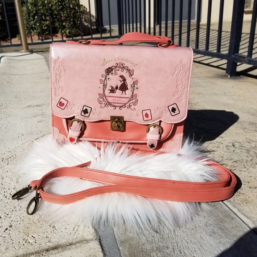 NWOT Alice in Wonderland purse